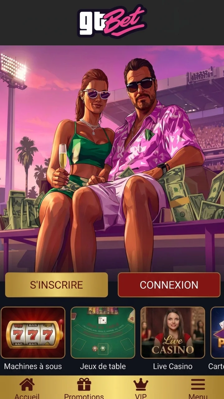 GTBet Casino mobile app